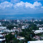 Vista aerea de la ciudad de Guatemala